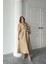 Mottisfashion Gold Işıltılı Kemerli Kruvaze Elbise 2