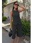 Mottisfashion Midi Şortlu ve Yelekli Viscon Takım 10167 3