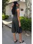 Mottisfashion Midi Şortlu ve Yelekli Viscon Takım 10167 5
