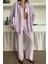 Mottisfashion Gömlek - Pantolon Takım - Lila 2