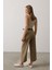 Mottisfashion Kemer Pens Detaylı Pantolon - Haki 4