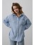 Mottisfashion Çizgili Tek Cep Gömlek - Bebe Mavisi 4