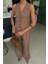 Mottisfashion Yelek ve Pantolon Çizgili Double Takım 10017 6