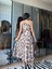 Mottisfashion Kadın Viskon Kumaş Ip Askılı Halter Yaka Cepli Midi Boy Elbise 3