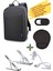 Sırt Çantası 15.6 Inç B210 Laptop Çantası, Kamera Kapatıcı, Laptop Standı, Mousepad, Klavye Lambası 1
