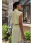 Mottisfashion Göbeği Halka Detaylı Midi Boy Elbise 2896 4