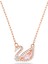 5469989 Swarovski Kolye Dazzling Swan:necklace Czmo/ros 4