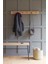 Chesil Siyah Metal Ahşap Bench 3