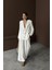 Mottisfashion Beyaz Oversize Müslin Takım 2