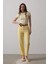 Mottisfashion Kemerli Havuç Pantolon - Sarı 1
