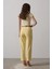 Mottisfashion Kemerli Havuç Pantolon - Sarı 2