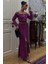 Mottisfashion Madonna Yaka Derin Yırtmaç Etekli Şık Triko Takım 10099 1