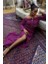 Mottisfashion Madonna Yaka Derin Yırtmaç Etekli Şık Triko Takım 10099 2