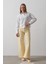 Mottisfashion Yanları Bağlamalı Basic Gömlek - Beyaz 3