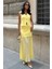 Mottisfashion Yelekli ve Pilise Etekli Triko Takım 10001 7