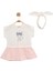 Bandanali Muslin Elbise Pembe 1