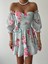 Mottisfashion Rucka Belden Bağlamalı Mini Elbise 7