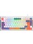 Kb-75 Membran Klavye Sessiz Klavye Rgb Aydınlatmalı Q Oyuncu Klavyesi Gaming Klavye Mavi/Turuncu 1