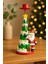 Yılbaşı Şamdan Çam Ağacı Noel Baba Mumluk 1