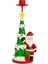 Yılbaşı Şamdan Çam Ağacı Noel Baba Mumluk 2