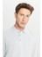 %100 Pamuk Standart Fit Normal Kesim Polo Yaka Sweatshirt 4