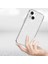 iPhone 13 Kılıf Parlayan Simli Şeffaf Mkst Redos Kapak - Şeffaf 3