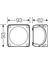 DK 0200 G IP 66 Kablo Bağlantı Buatı 93 x 93 x 62 (1 Adet) 6