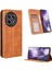Oneplus 13R 5g Için Manyetik Kapatmalı Vintage Desen Pu Deri Cüzdan Kılıfı ve Kart Yuvaları (Yurt Dışından) 4