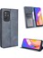 Oppo A94 5G/RENO5Z 5g Için Manyetik Kapatmalı Vintage Desen Pu Deri Cüzdan Kılıfı ve Kart Yuvaları (Yurt Dışından) 4