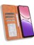 Oppo A5 Pro 5g Için Manyetik Kapatmalı Vintage Desen Pu Deri Cüzdan Kılıfı ve Kart Yuvaları (Yurt Dışından) 5