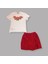 Büyük Kız Çocuk Şort Etekli Ikili Takım 1