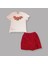Büyük Kız Çocuk Şort Etekli Ikili Takım 1