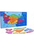 Türkiye Haritası Puzzle,3 Katmanlı, Bölgeler,şehirler ve Meşhur Simgeler,eğitici Puzzle,51 x 27 Cm. 5
