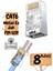 M117XF Cat6 Jack/8 Adet-Metal Ez/yeni Nesil RJ45 Cat6-8p/8c Açık Uçlu/cat6 Konnektör 1