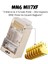 M117XF Cat6 Jack/8 Adet-Metal Ez/yeni Nesil RJ45 Cat6-8p/8c Açık Uçlu/cat6 Konnektör 2