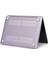 Macbook Air 13.6 Inç 2025 A3240 M4 Işlemci Uyumlu Koruma Kılıfı Mat Doku Hardcase Kapak 2