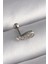 316L Çelik Gümüş Renk Zirkon Taşlı Kanat Tragus Piercing 1