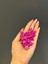 39 Adet 1 cm Pembe Delikli Yıldız Boncuk Set 2
