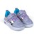 Kız Bebe Lila Işıklı Cırtlı Sneaker Spor Ayakkabı 1