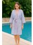 Baskılı Müslin Kimono Bornoz – Unisex | %100 Pamuk Yumuşacık 2 Katlı Doğal Kumaş - ZTMBB10 2