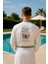 Baskılı Müslin Kimono Bornoz – Unisex | %100 Pamuk Yumuşacık 2 Katlı Doğal Kumaş - ZTMBB10 3