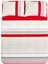 Olympus Stripe Tek Kişilik Nevresim Takımı Red 9