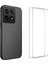 Xiaomi 14T Manyetik Kılıf Karbon Fiber Doku Pc Tpu Telefon Kılıfı 2 Adet Ekran Filmi ile (Yurt Dışından) 1