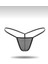 Siyah 2'li Tül Transparan String Tanga Iç Giyim 2