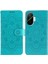 Xiaomi Poco F7 5g Pu Deri Tasarım Cüzdan Telefon Kılıfı ve Bilek Kayışı (Yurt Dışından) 1