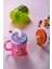 Ruby Tavşan Desenli 210 ml Pipetli Kulplu Pp Bebek Bardağı 142026 Pembe-Mor 4