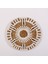 Mylamp Aspendos 40X9 cm Çap- Doğal Abaka Duvar Tabağı 1