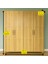 Alin Wood MDF 4 Kapaklı Genç Odası Dolabı – Doğal Görünüm 2