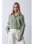 Mottisfashion Geniş Manşet Detaylı Gömlek - Haki 1