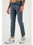 Pamuklu Regular Fit Normal Bel Boru Paça Jeans Erkek Kot Pantolon 2211C02PARMA 5